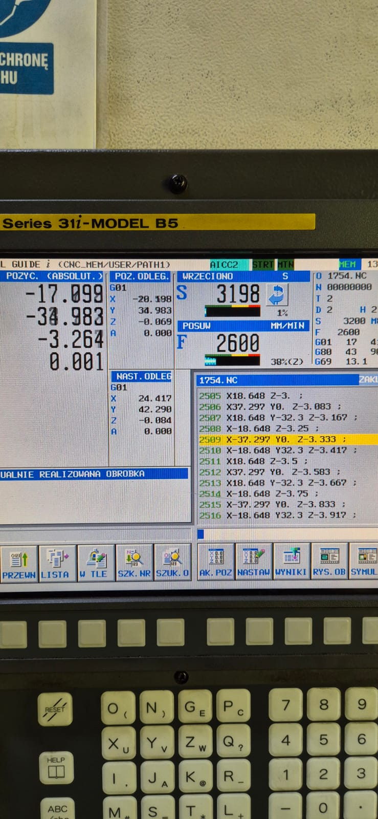 Used Fanuc Robodrill Alpha D21LiA5 I Vertical Machining Center