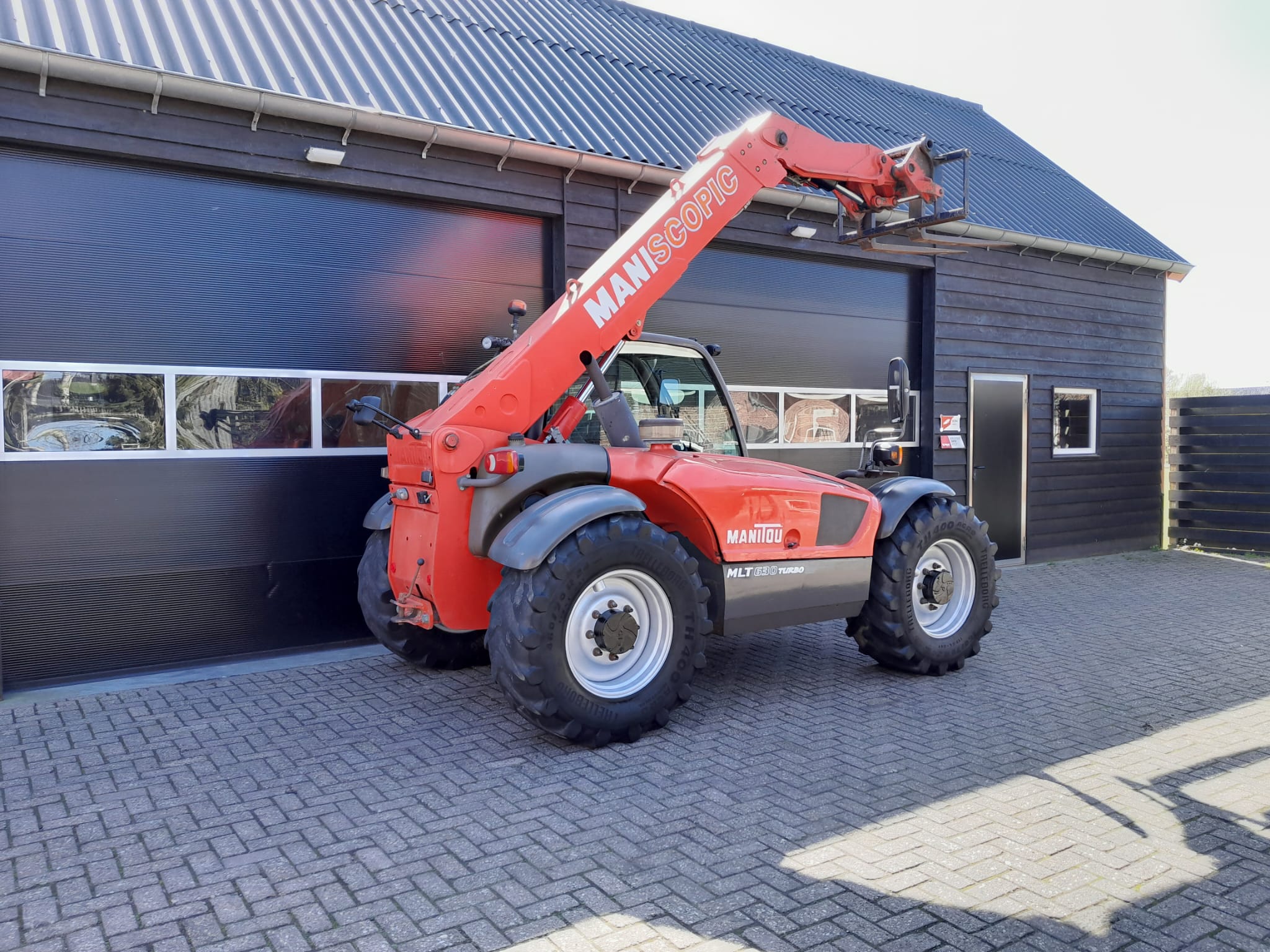 Used Manitou MLT 630 I Agricultural Telehandler I 2003