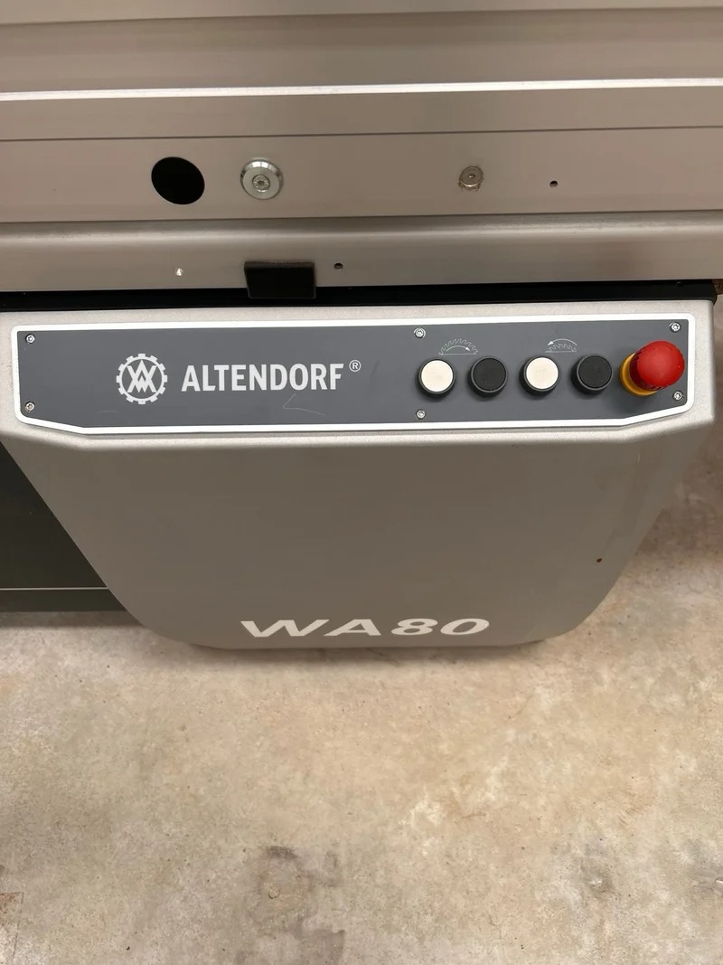 Used Altendorf WA 80 I Sliding Table Saw I 2021