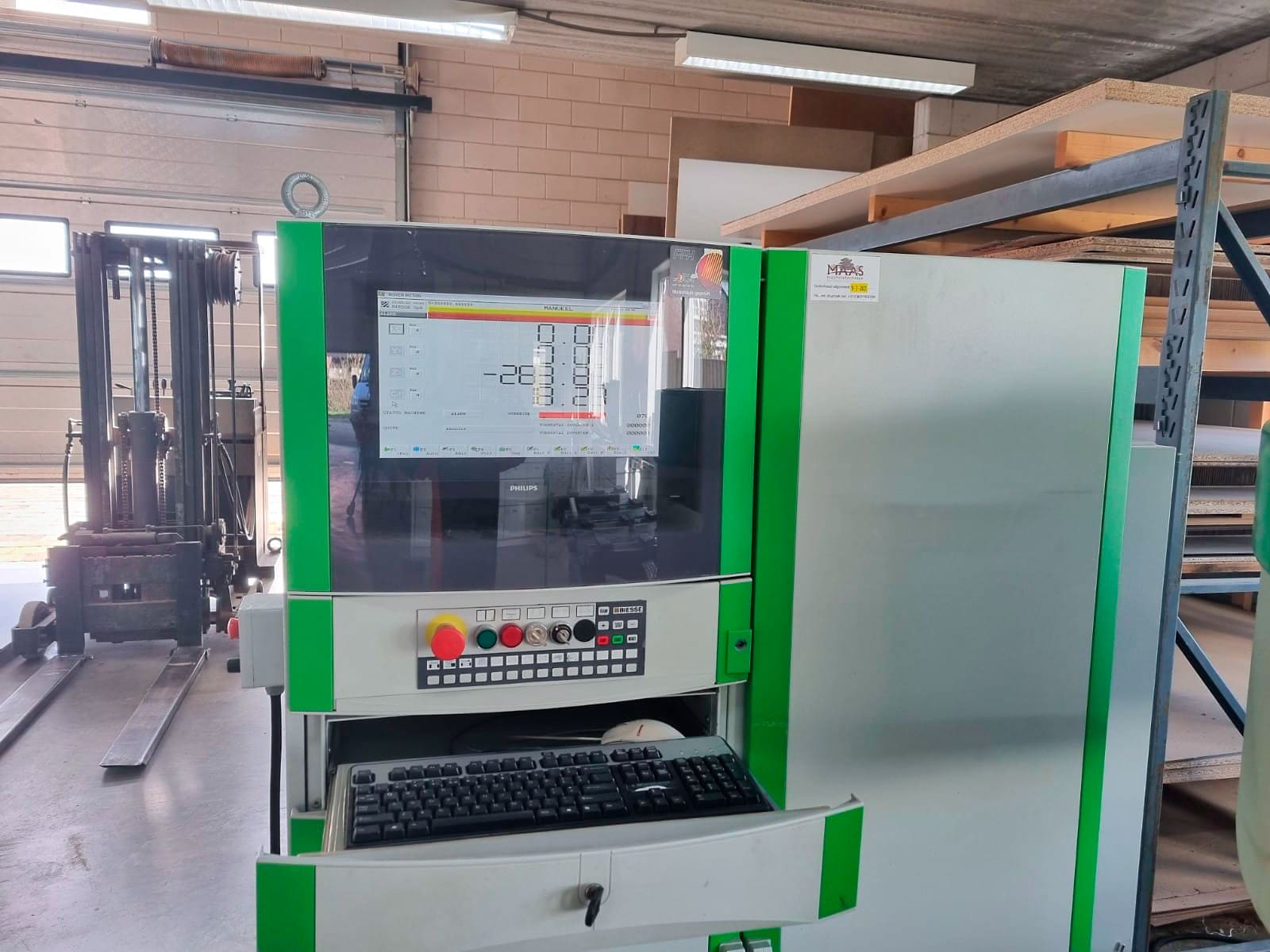 Gebruikt Biesse Rover 24 - CNC-bewerkingscentra - 2001