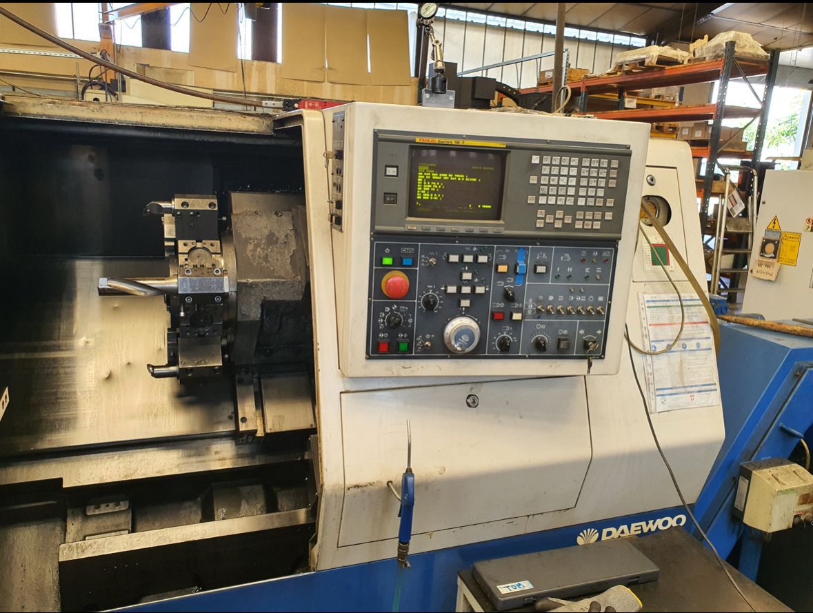 Used Daewoo Puma 230M I CNC Lathe I 2000