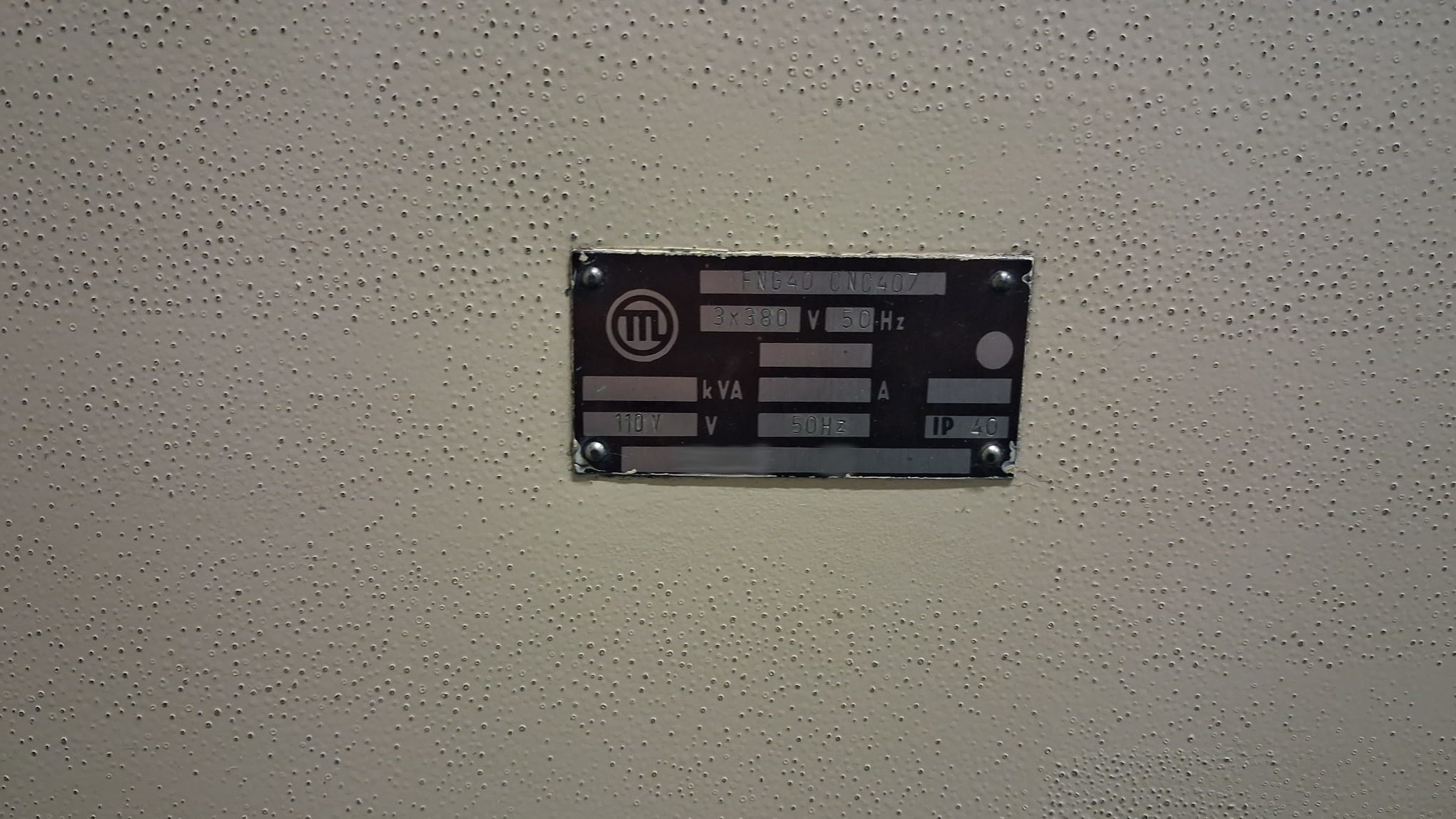 Used TOS FNG40 CNC I CNC Milling