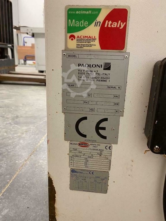 Usado Paoloni P45