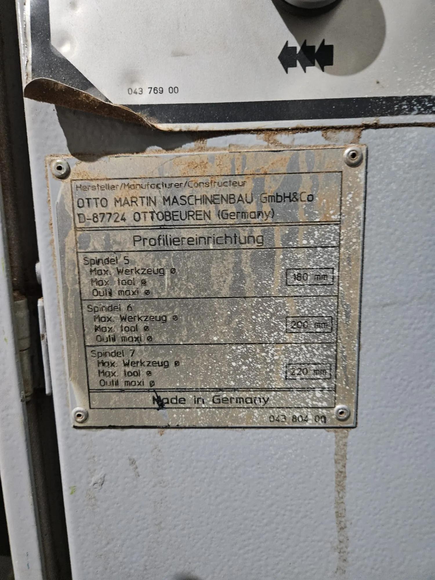 Gebruikt Martin T 90 I Vierzijdige Schaafmachine I 1998