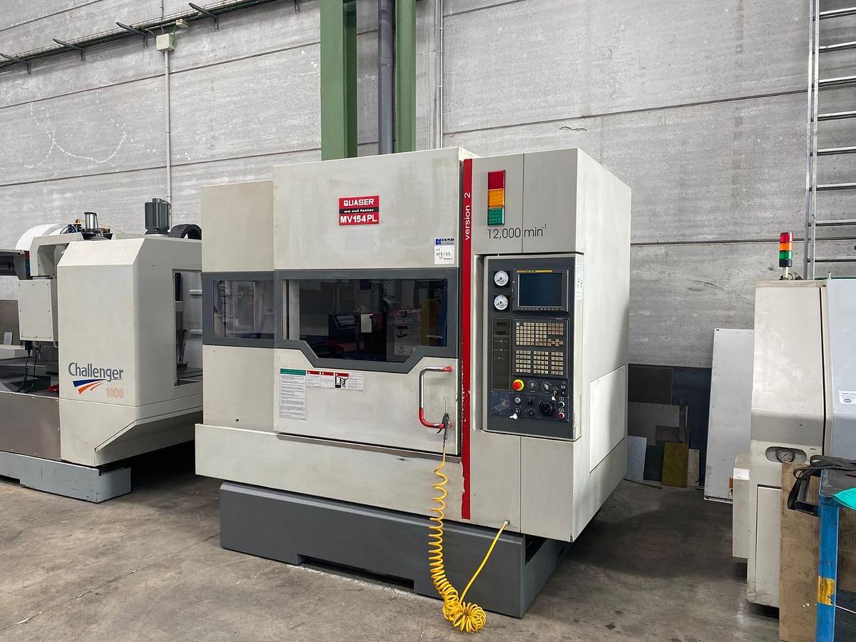 Used Quaser MV154 PL/12 I Vertical Machining Center I 2007
