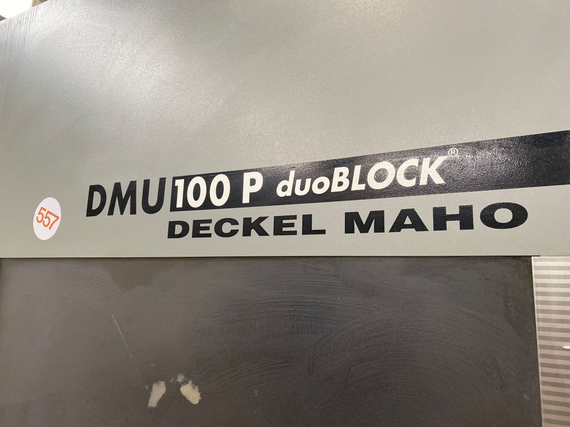 Used Deckel Maho DMU 100P DuoBlock I Horizontal Machining Center I 2008
