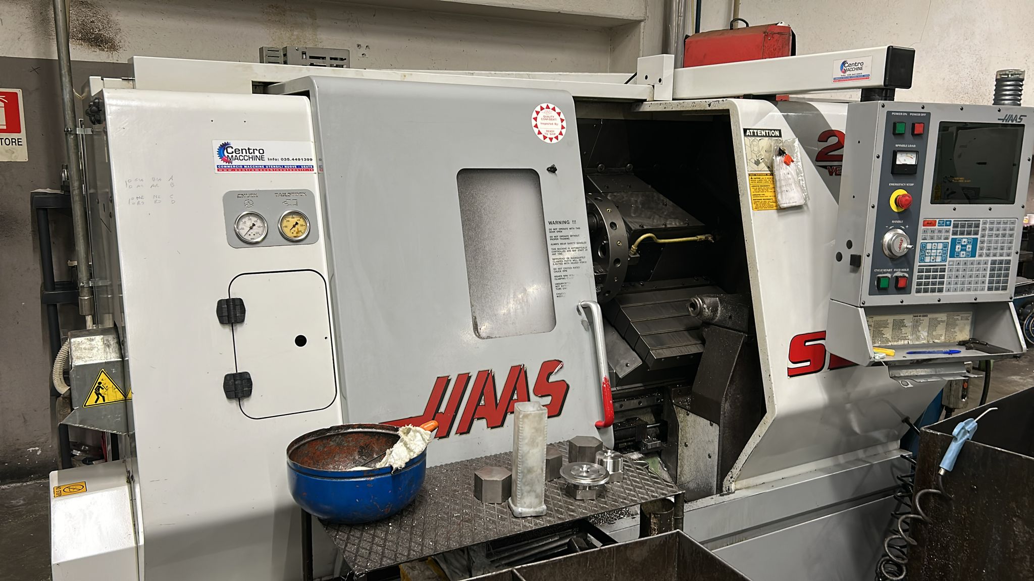 Used Haas SL-20 THE I CNC Lathe I 2002