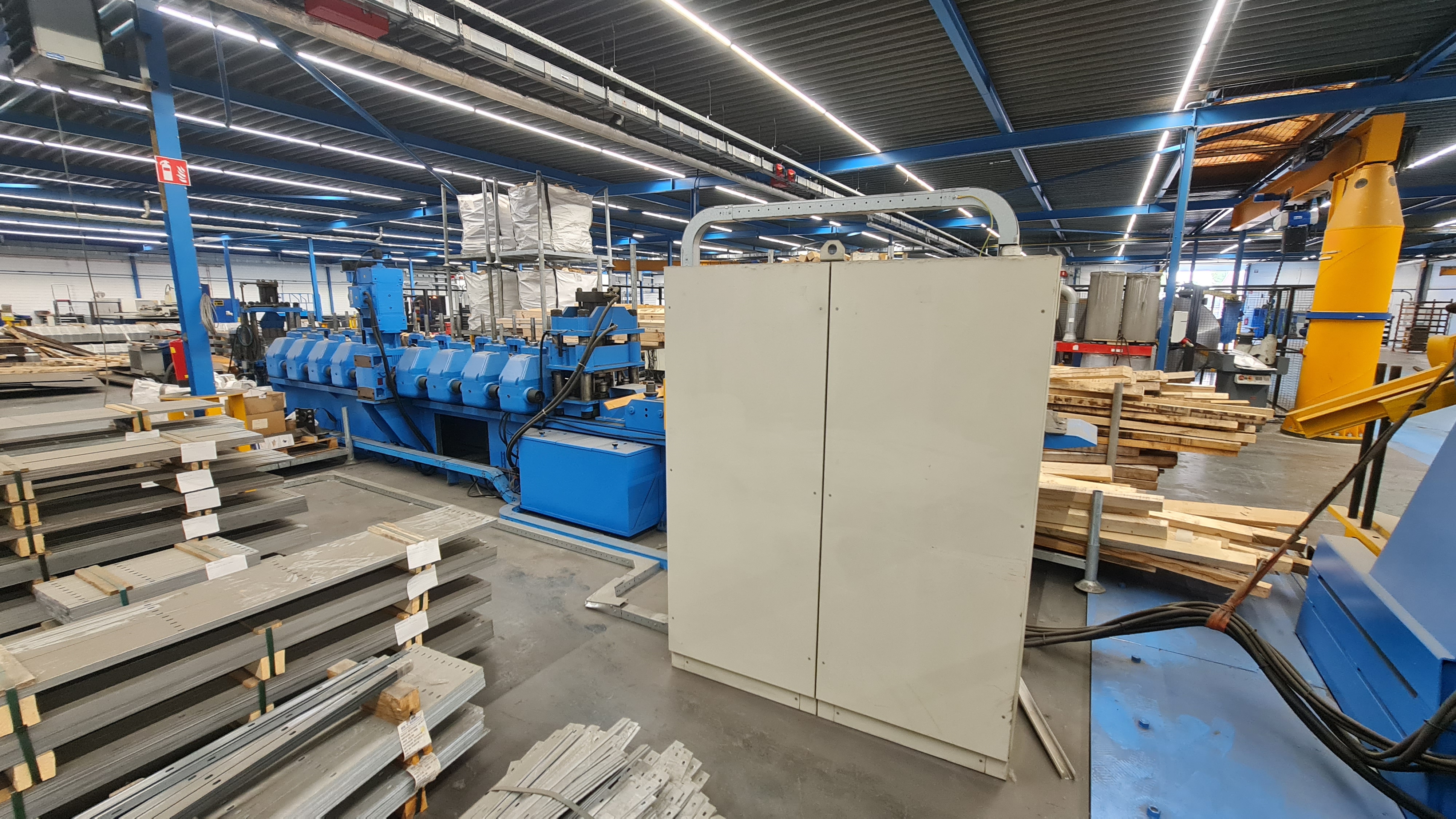 Gebruikt Tecnopromec Alfa C Media I Decoiler Line I 2003