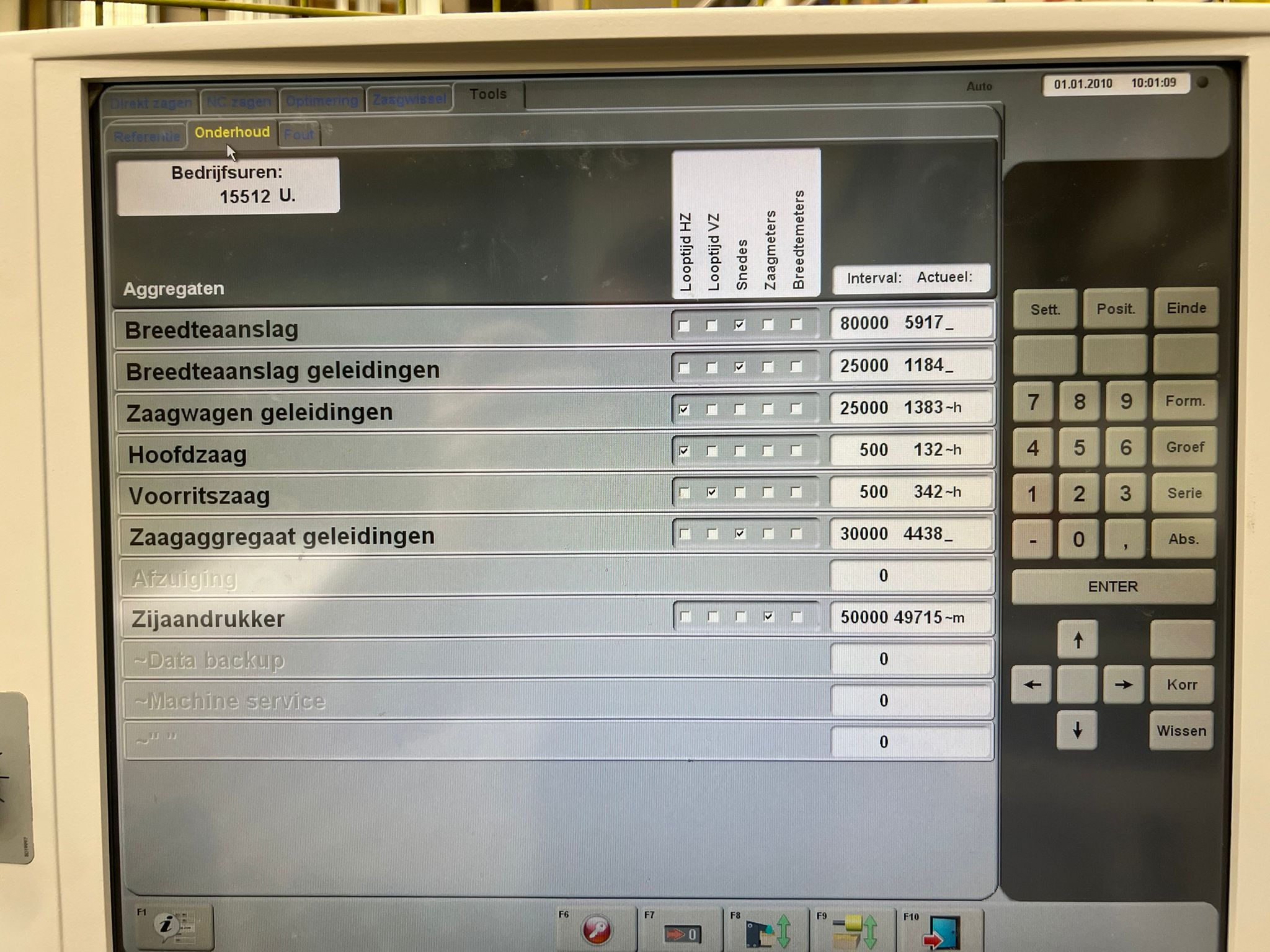 Used Holzher CUT 6120 I Beam Saw I 2013