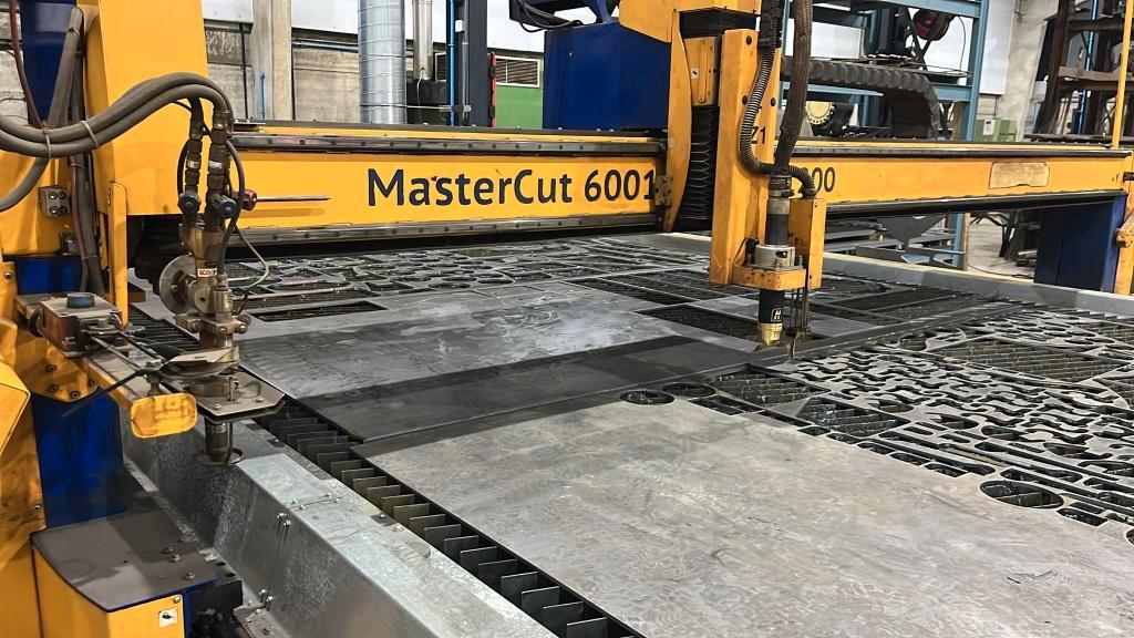Used Microstep MasterCut 6001.20PG+CH1200 I Plasma Cutting I 2013