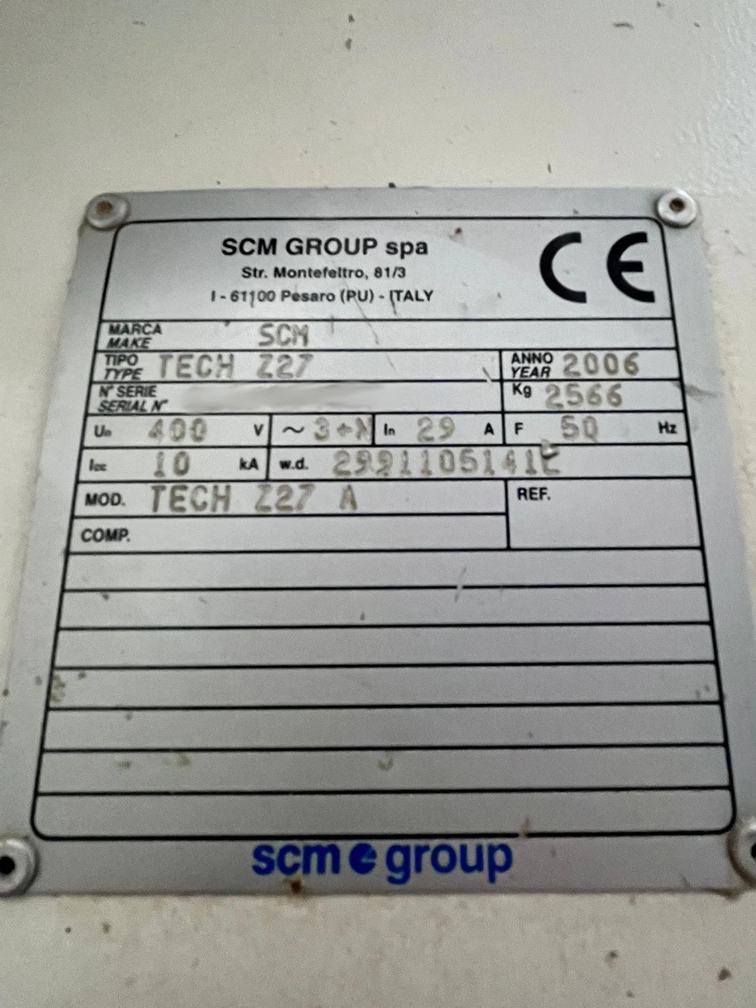 Gebruikt SCM Tech Z 27 I CNC Bewerking Centrum