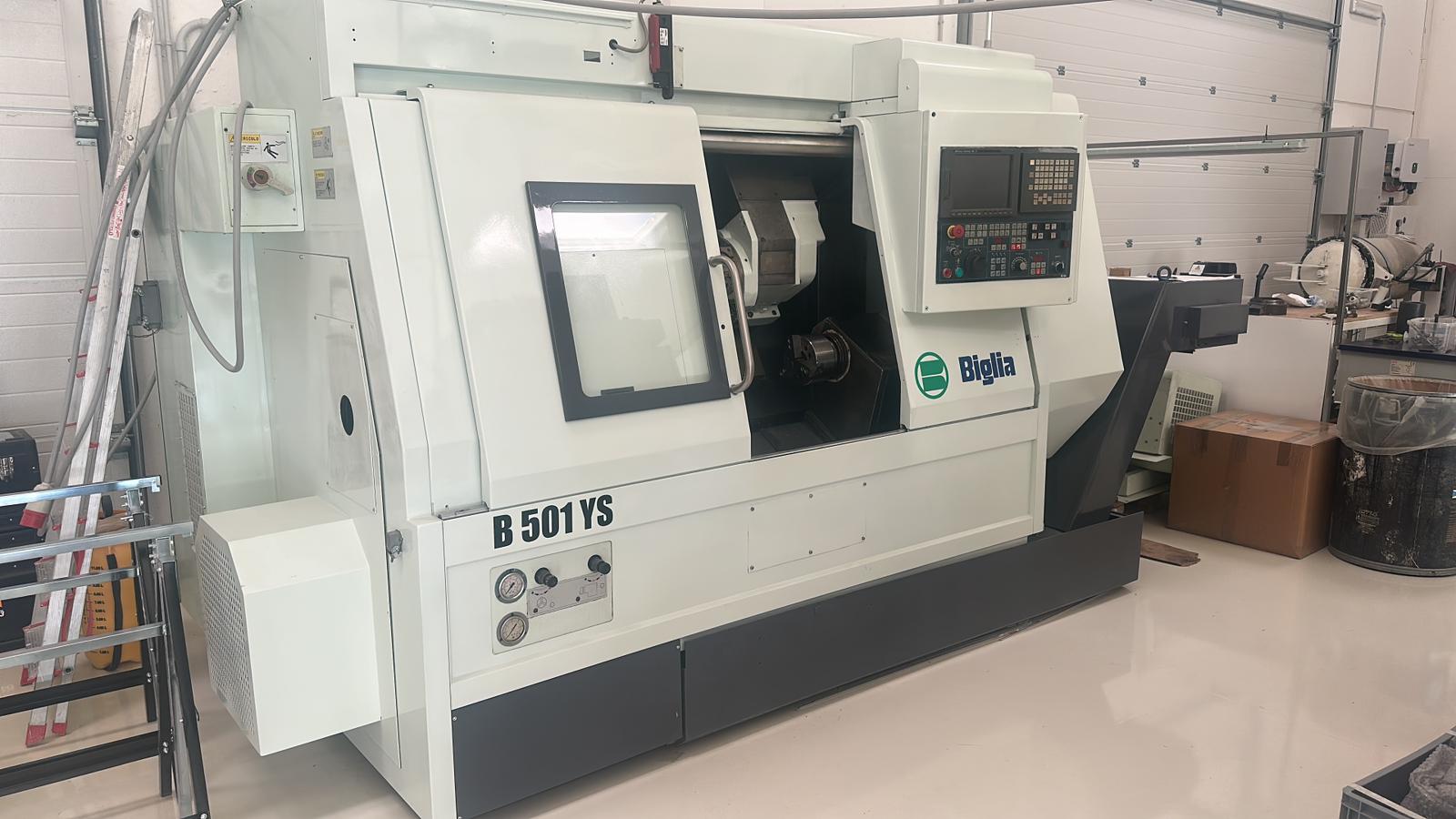 Used Biglia B 501 YS I CNC Lathe
