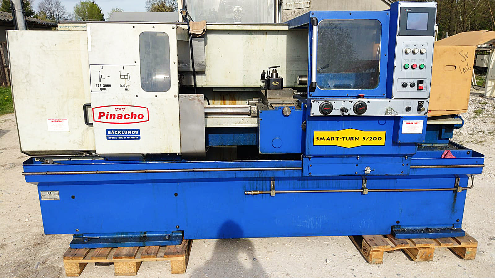 Gebruikt Pinacho SMART TURN 5/200 - CNC Draaien - 2005