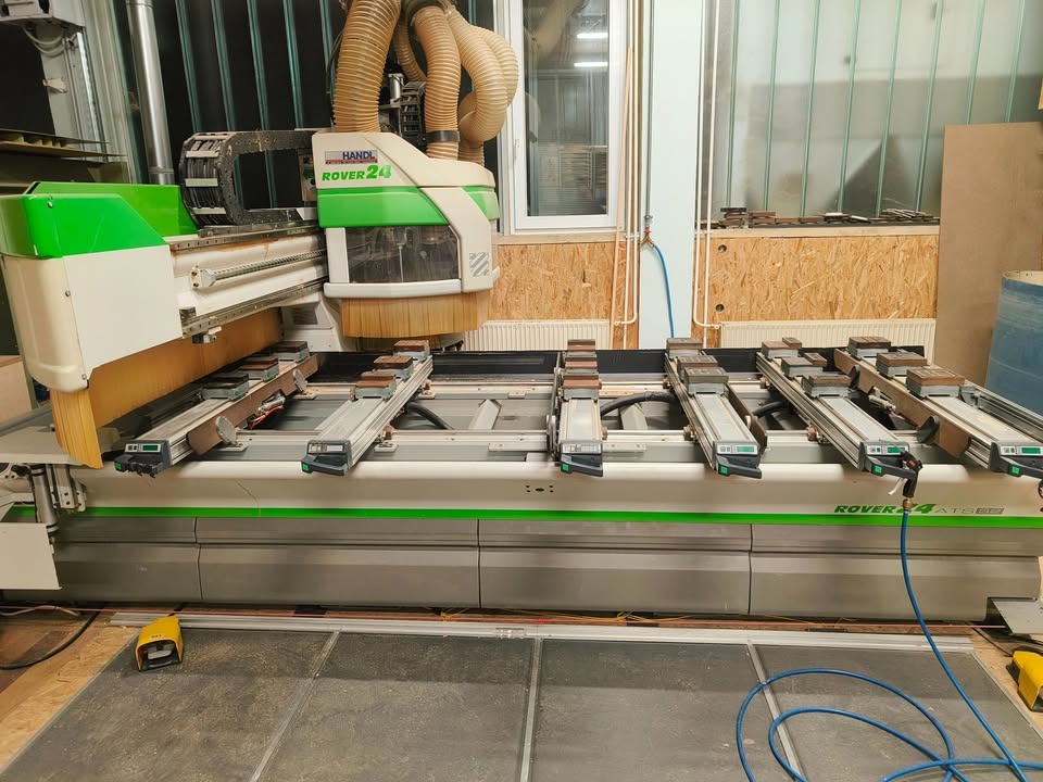 Used Biesse Rover 24 ATS S2 I CNC Machining Center I 2004
