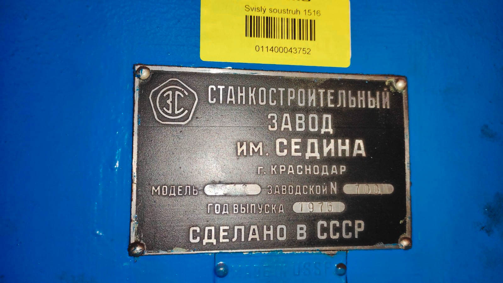 Usado Stanko VTL 1516 - Torno Vertical de Torretas - 1975