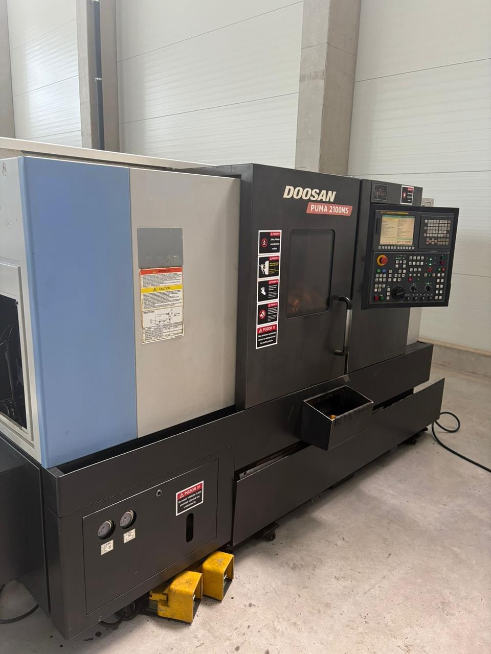 Used Doosan Puma 2100 MS I CNC Lathe I 2013