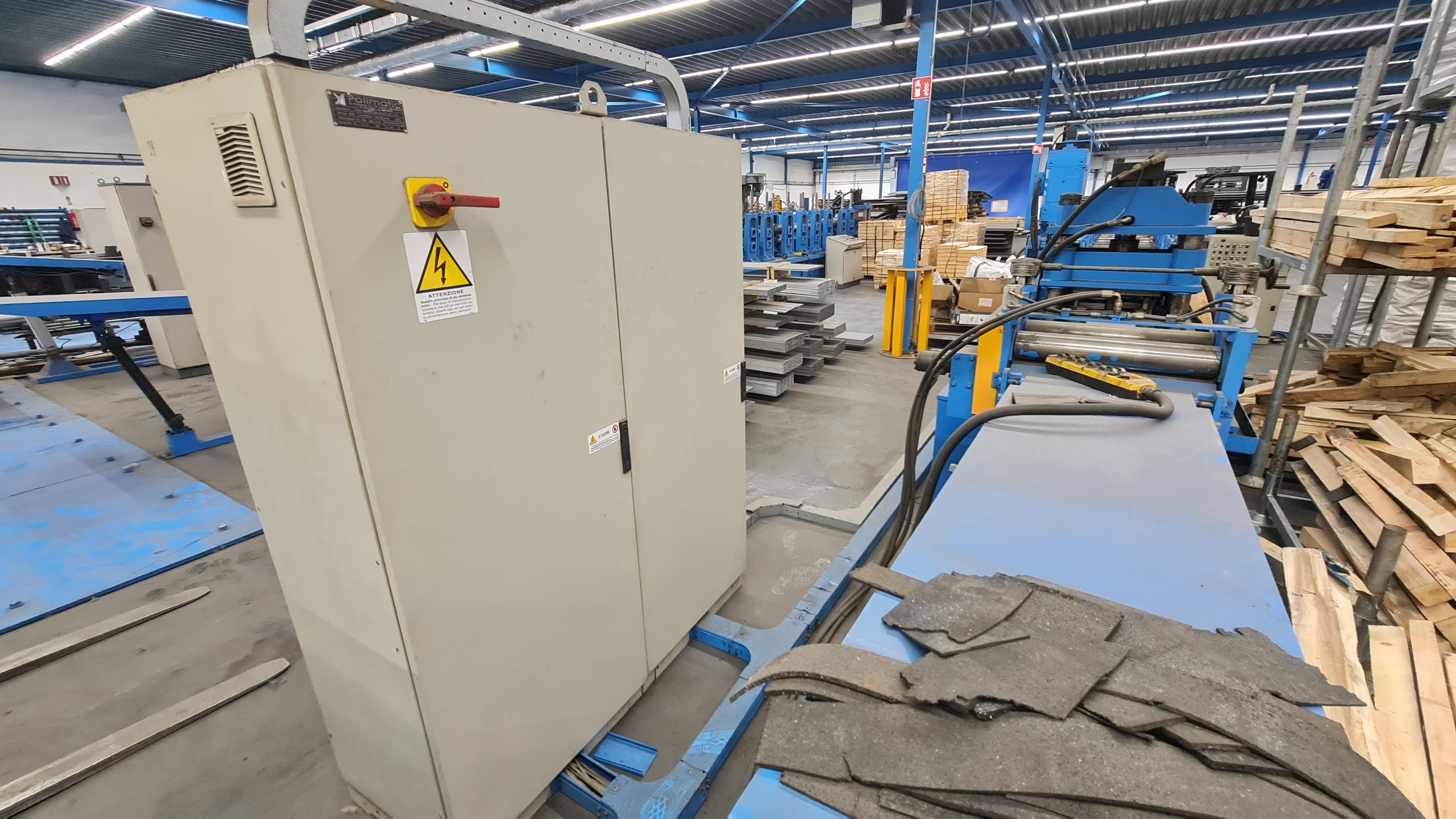 Gebruikt Tecnopromec Alfa C Media I Decoiler Line I 2003