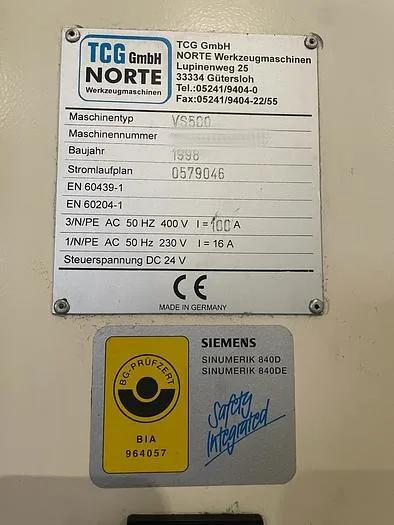 Gebruikt Norte VS500 I Verticaal Bewerkingscentrum