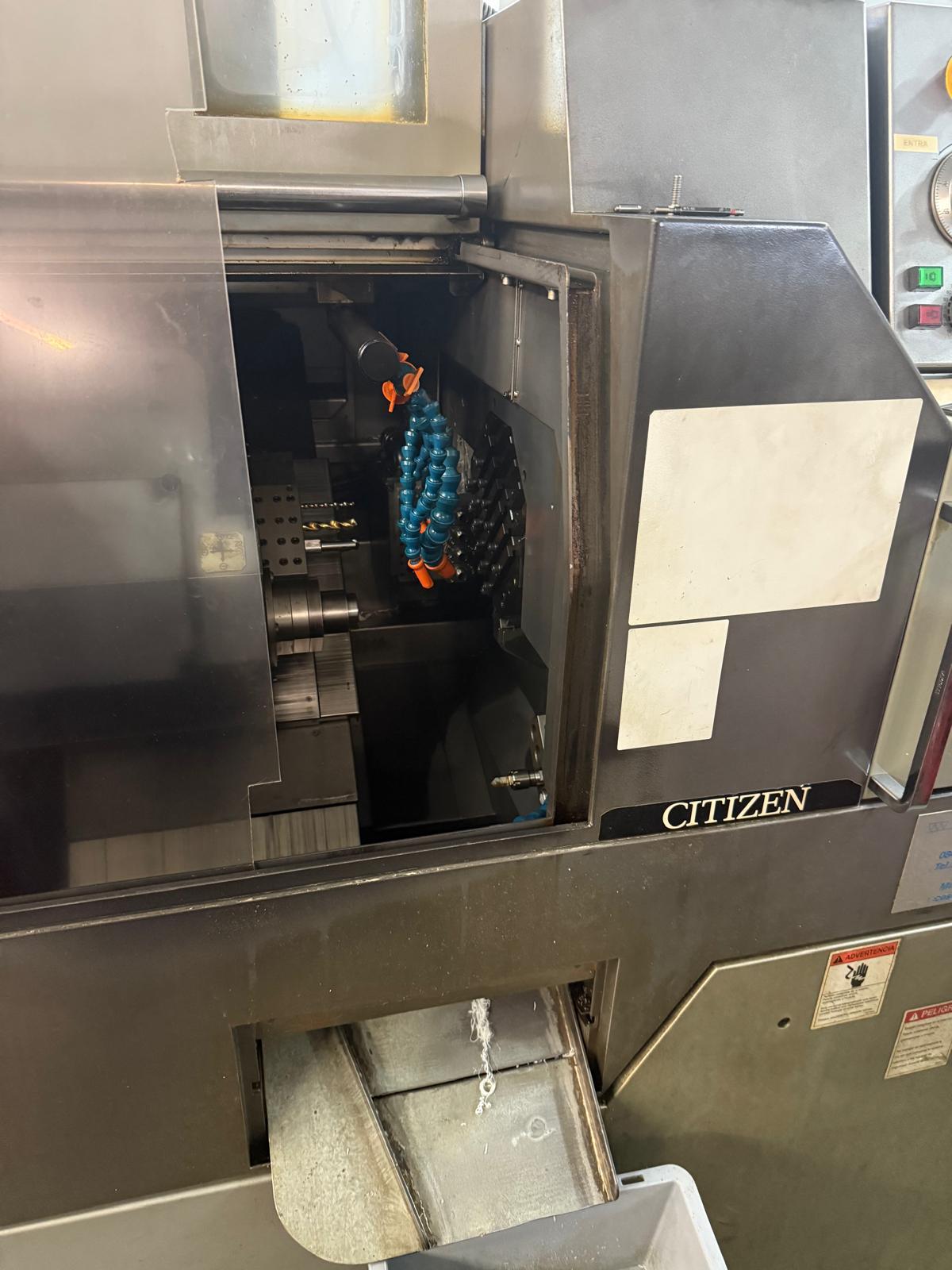 Used Citizen K 1216 VII I CNC Lathe I 2005