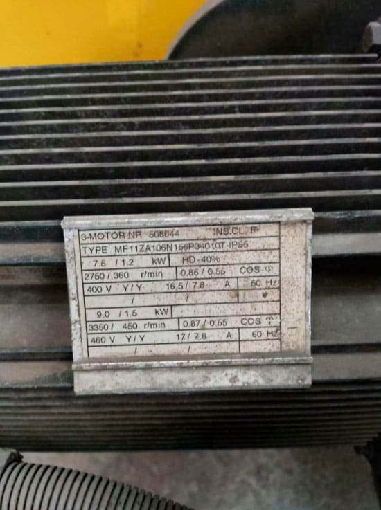 Used Verlinde 10T - Horizontal crane - 1996