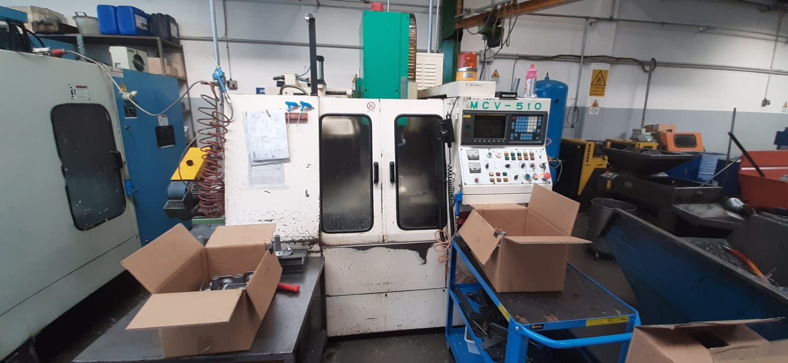 Gebruikt Dahlih DL MCV 510 - CNC Verticaal Bewerkingscentrum - 1992