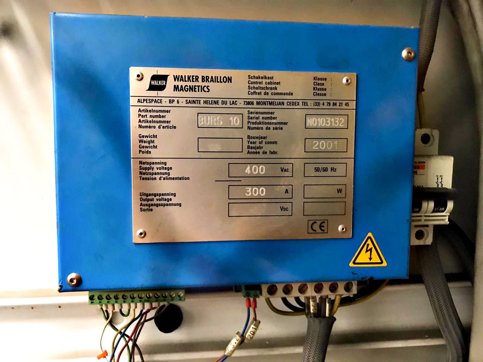 Gebruikt Favretto MB-100 - Oppervlakteslijpmachine - 2001