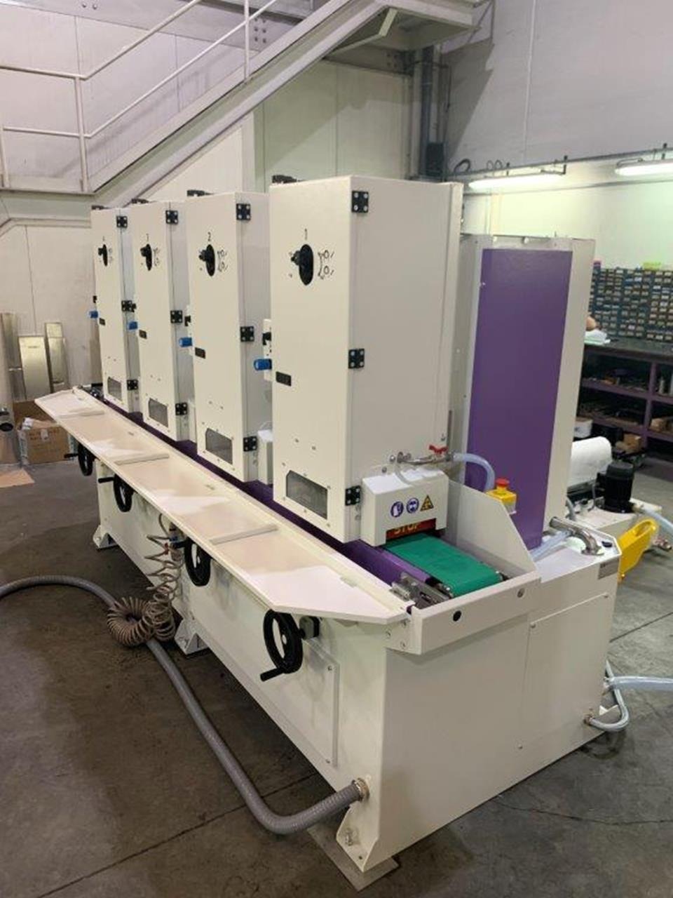 Used NS Maquinas FGW 170 4Z I Belt Grinding Machine I 2019