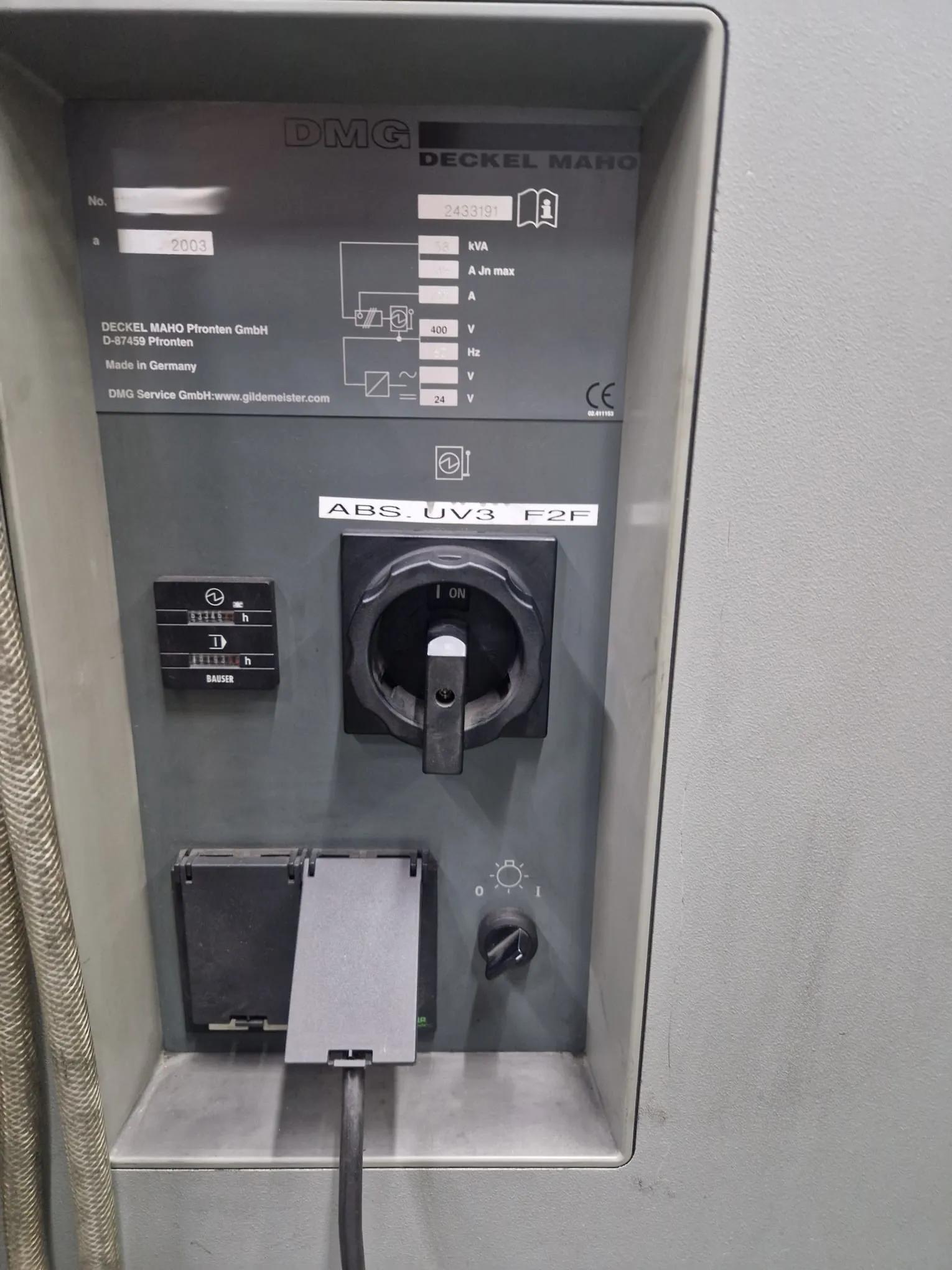 Gebruikt Deckel Maho DMU 125 T hi-dyn I Verticale Bewerking Centrum