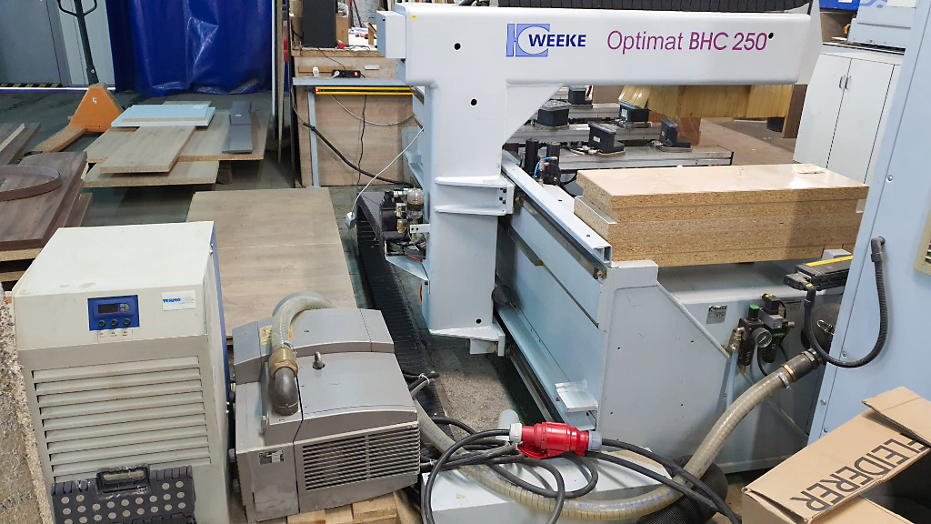 Usado Weeke Optimat BHC 250 - Centro de Mecanizado CNC - 2002