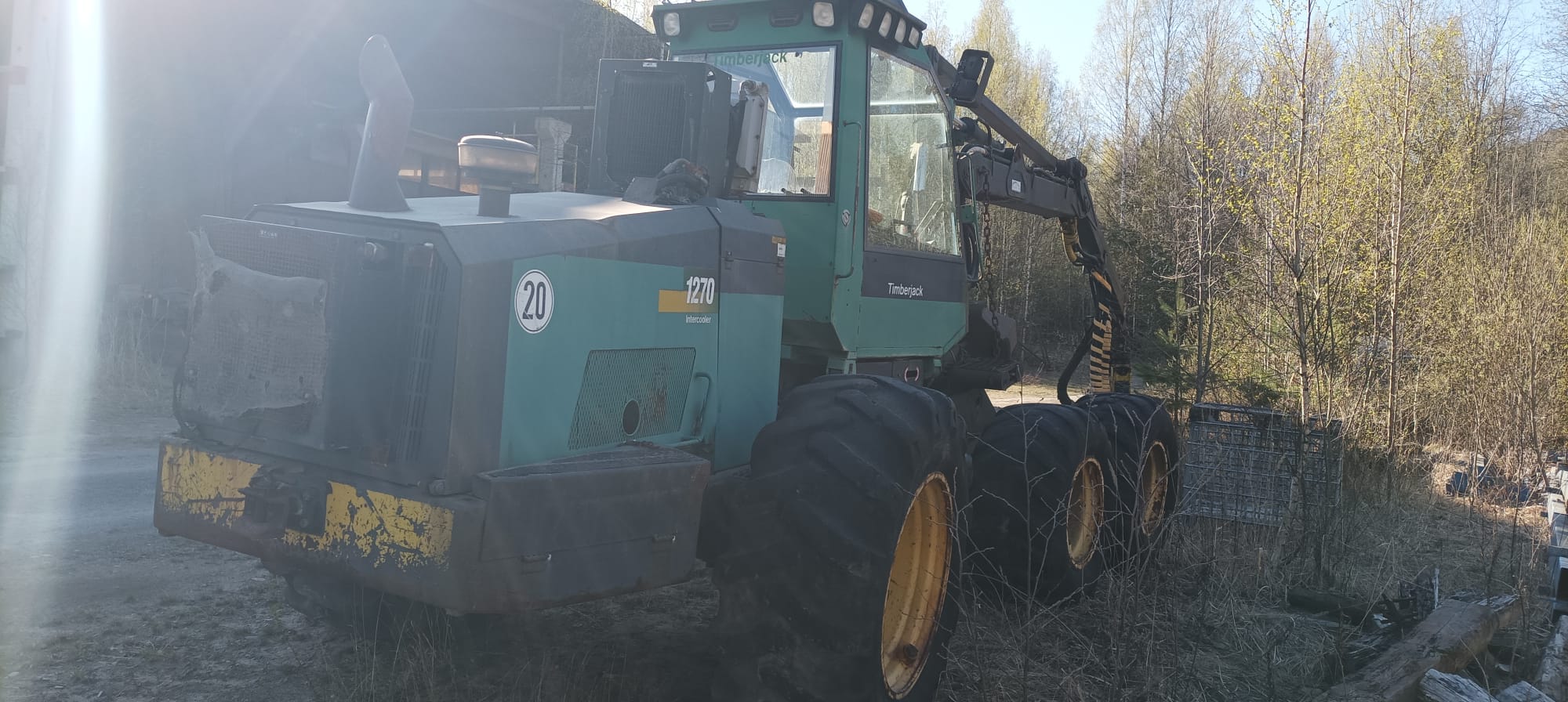 Used Timberjack 1270 I Harvester I 1995