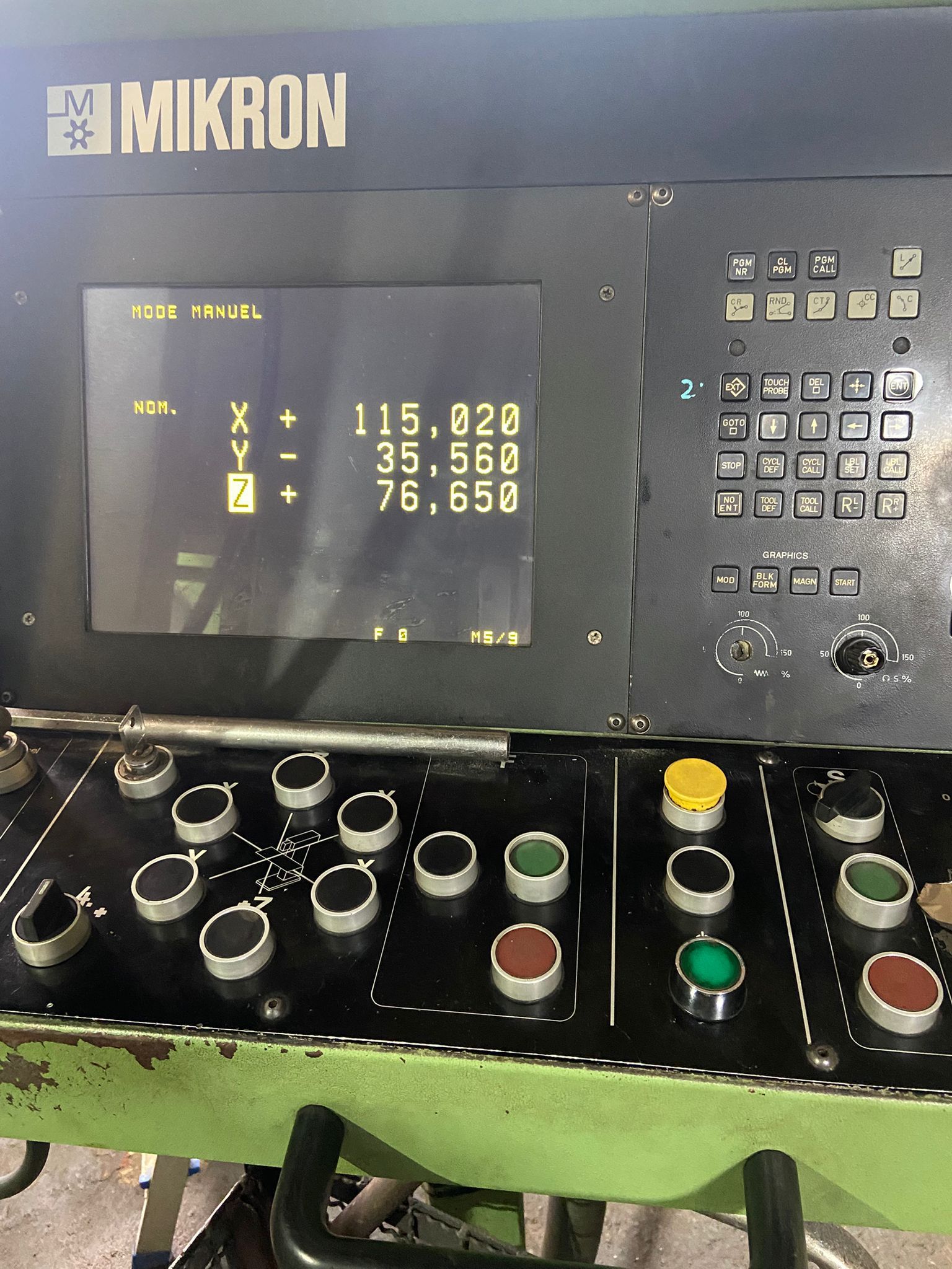 Used Mikron WF 31D I CNC Milling Machine I 1990