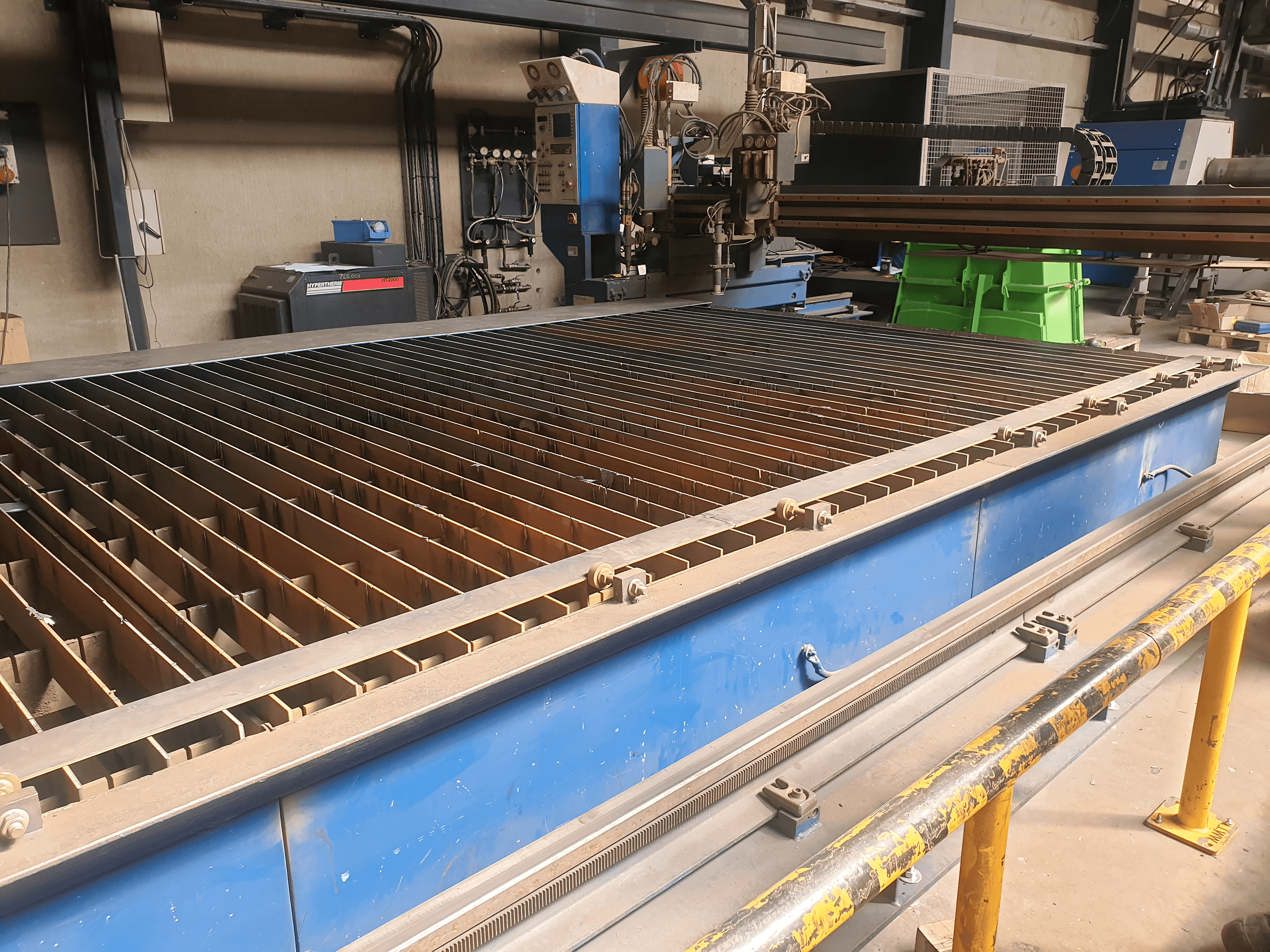 Usado Messer Griesheim Cortina M-4000 - Corte por Plasma - 1997