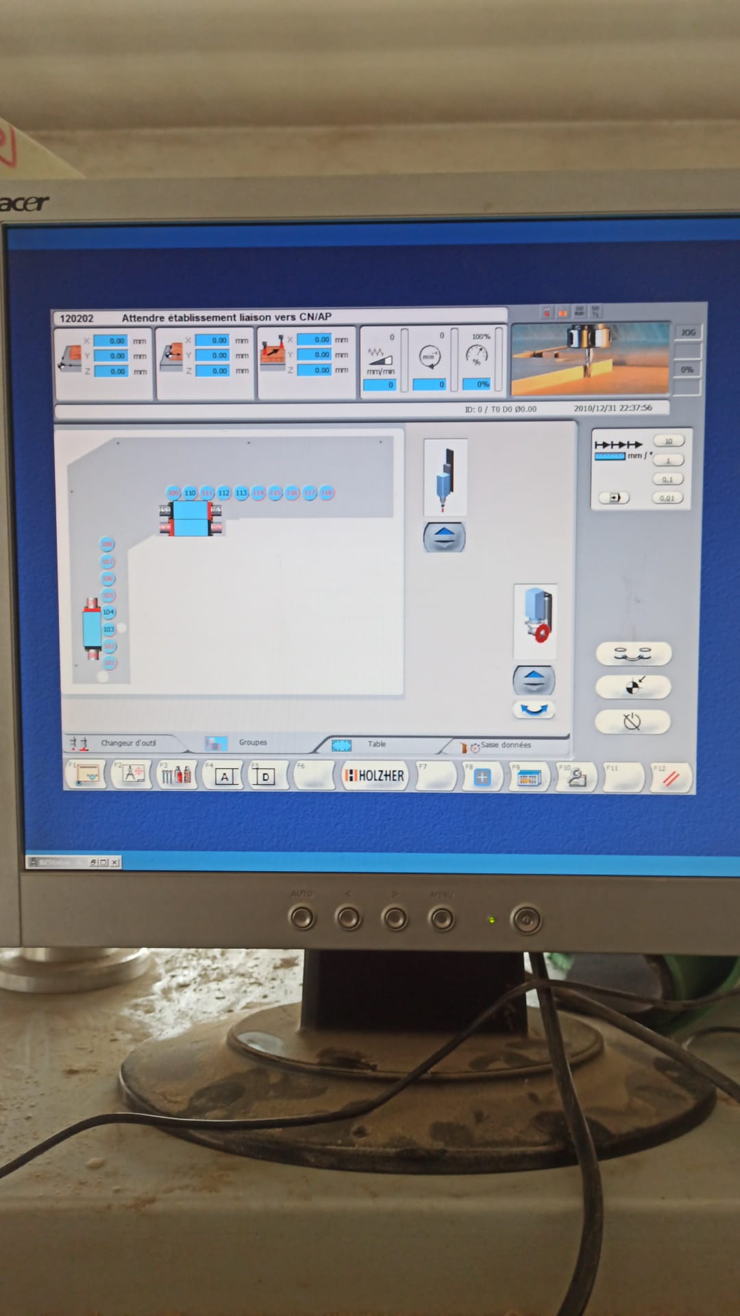 Used Holzher Pro-Master 7123F I CNC Machining Center I 2006