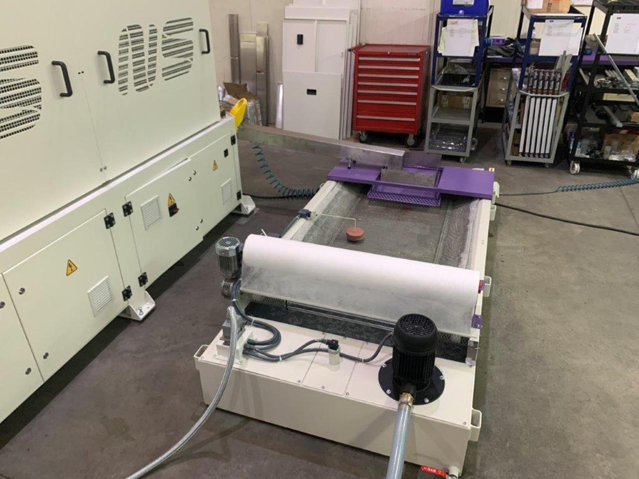 Used NS Maquinas FGW 170 4Z I Belt Grinding Machine I 2019