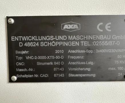 Gebruikt AXA VHC 2-3000 XTS 50 D I Verticaal bewerkingscentrum