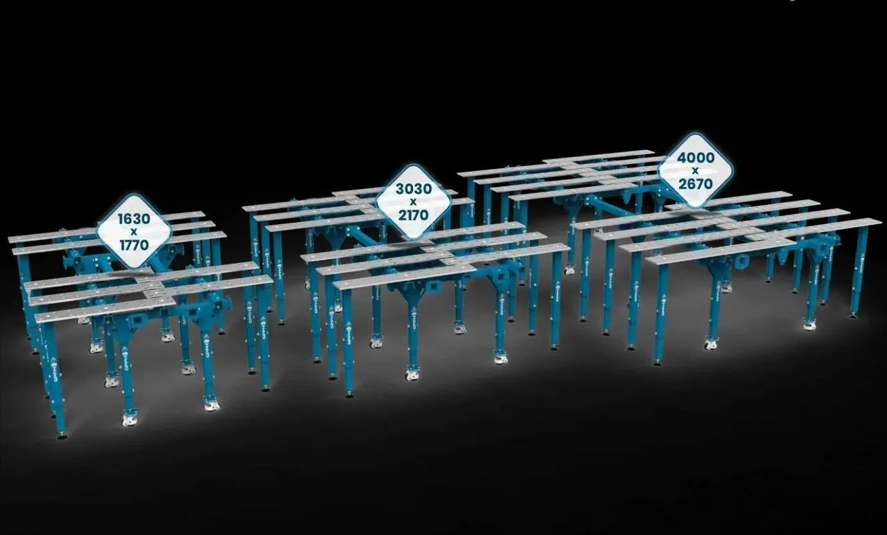 GPPH Modulaire I Lastafels