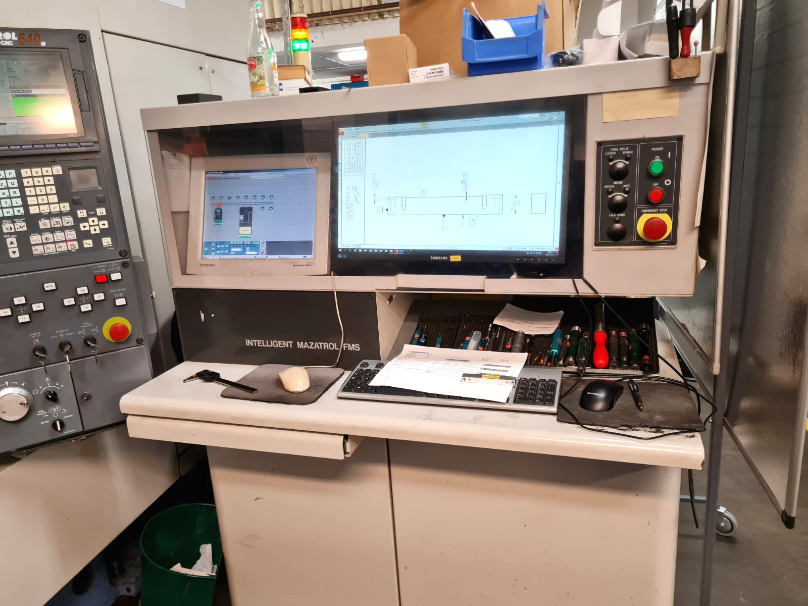 Gebruikt Mazak FH 5800 I Horizontale Bewerkingscentrum I 2001