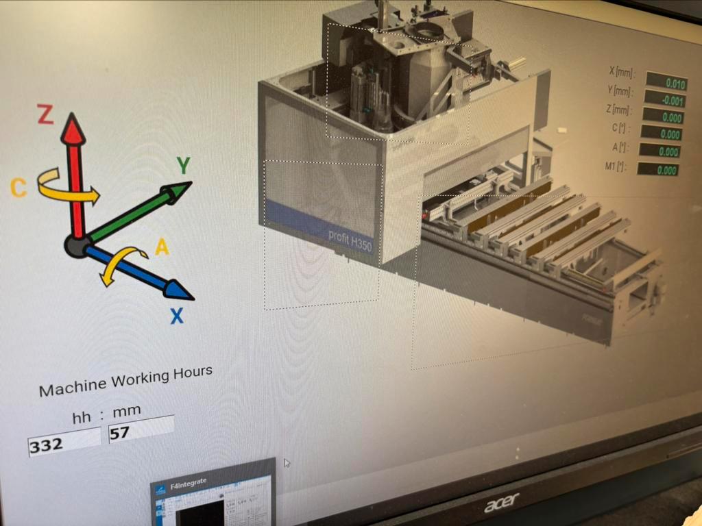 Used Format 4 Profit H350 I CNC Machining Center I 2021