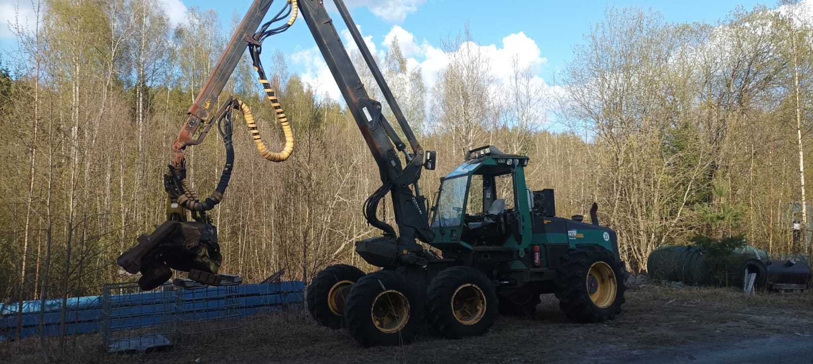 Used Timberjack 1270 I Harvester I 1995