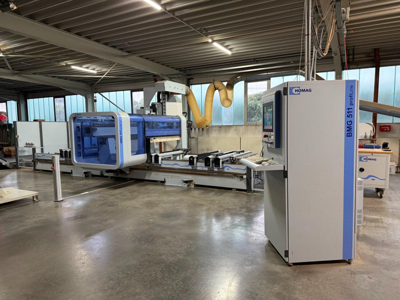 Used Homag Profi BMG 511/60/12/F/AP I CNC Machining Center I 2011