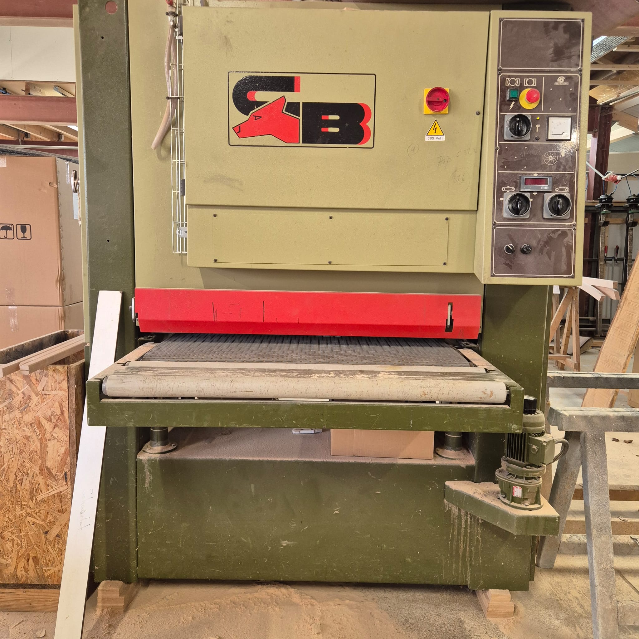 Used CB Levigatrici KRT1N 1030 I Wide Belt Sander