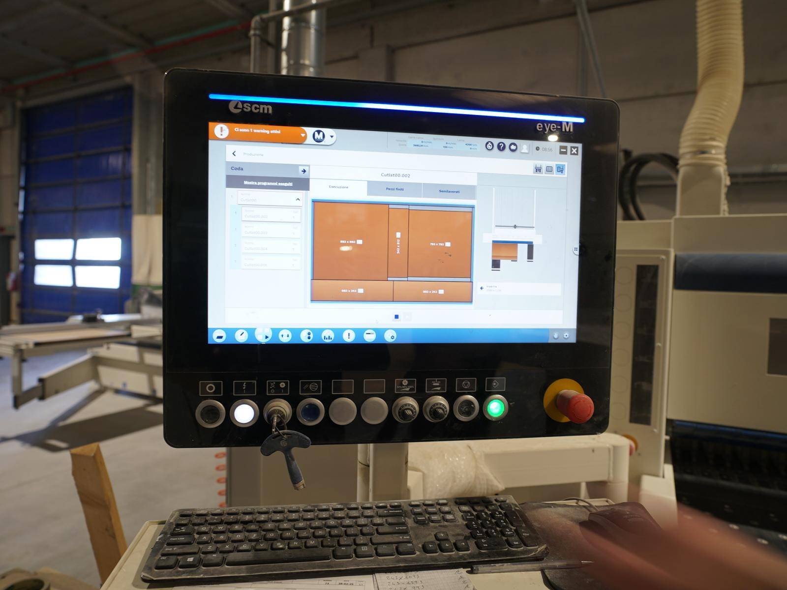 Used SCM Gabbiani S I Beam saw I 2021