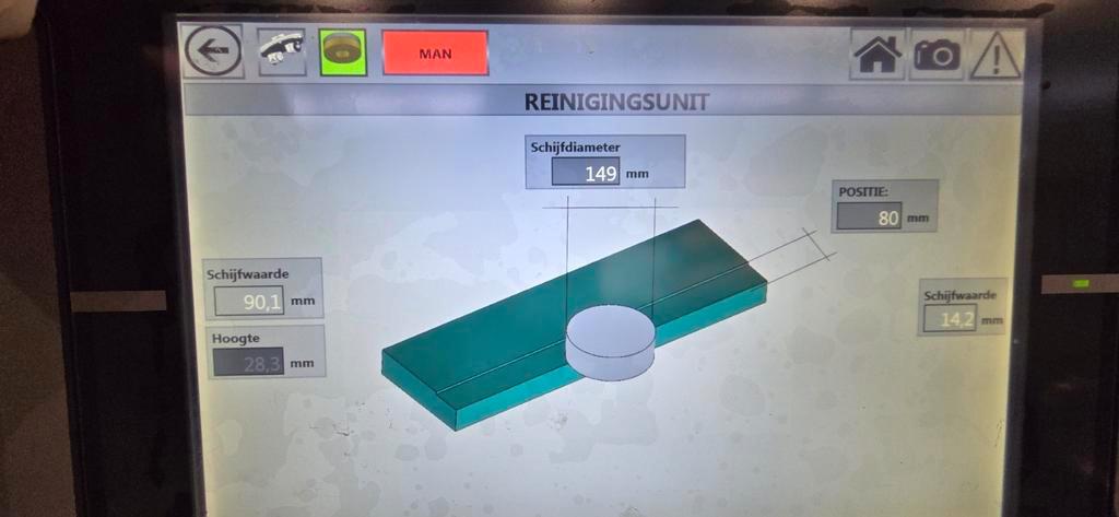 Used Montresor Faster 64+ I Edge Polisher