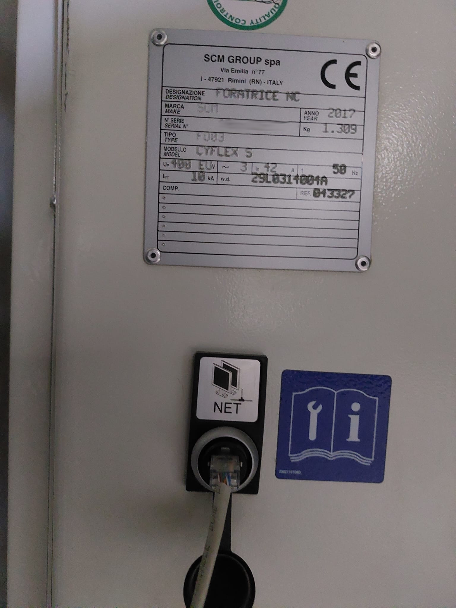 Used SCM Morbidelli Cyflex S I CNC Machining Center I 2017