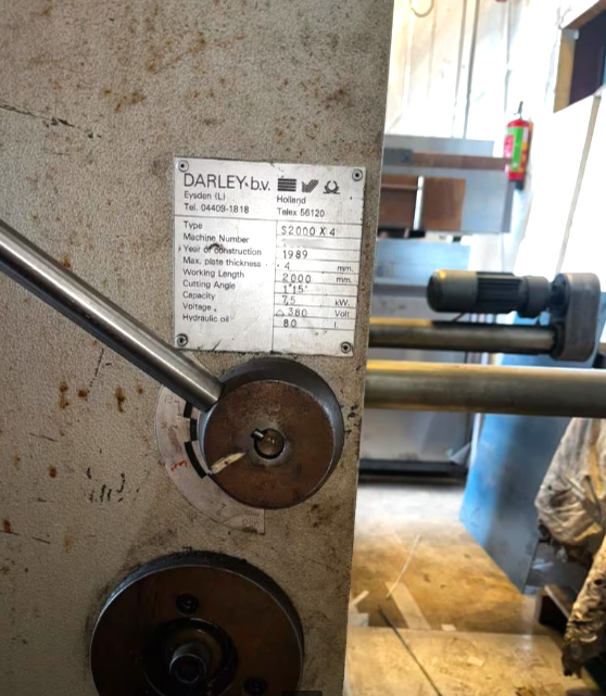 Gebruikt Darley S2000x4 I Hydraulische Schaar I 1989