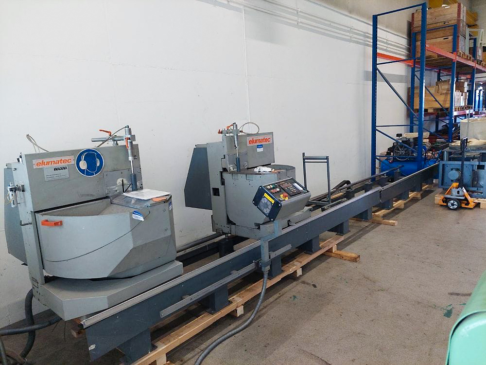 Usado Elumatec DG 204 - Sierra de Mitre Doble - 1994