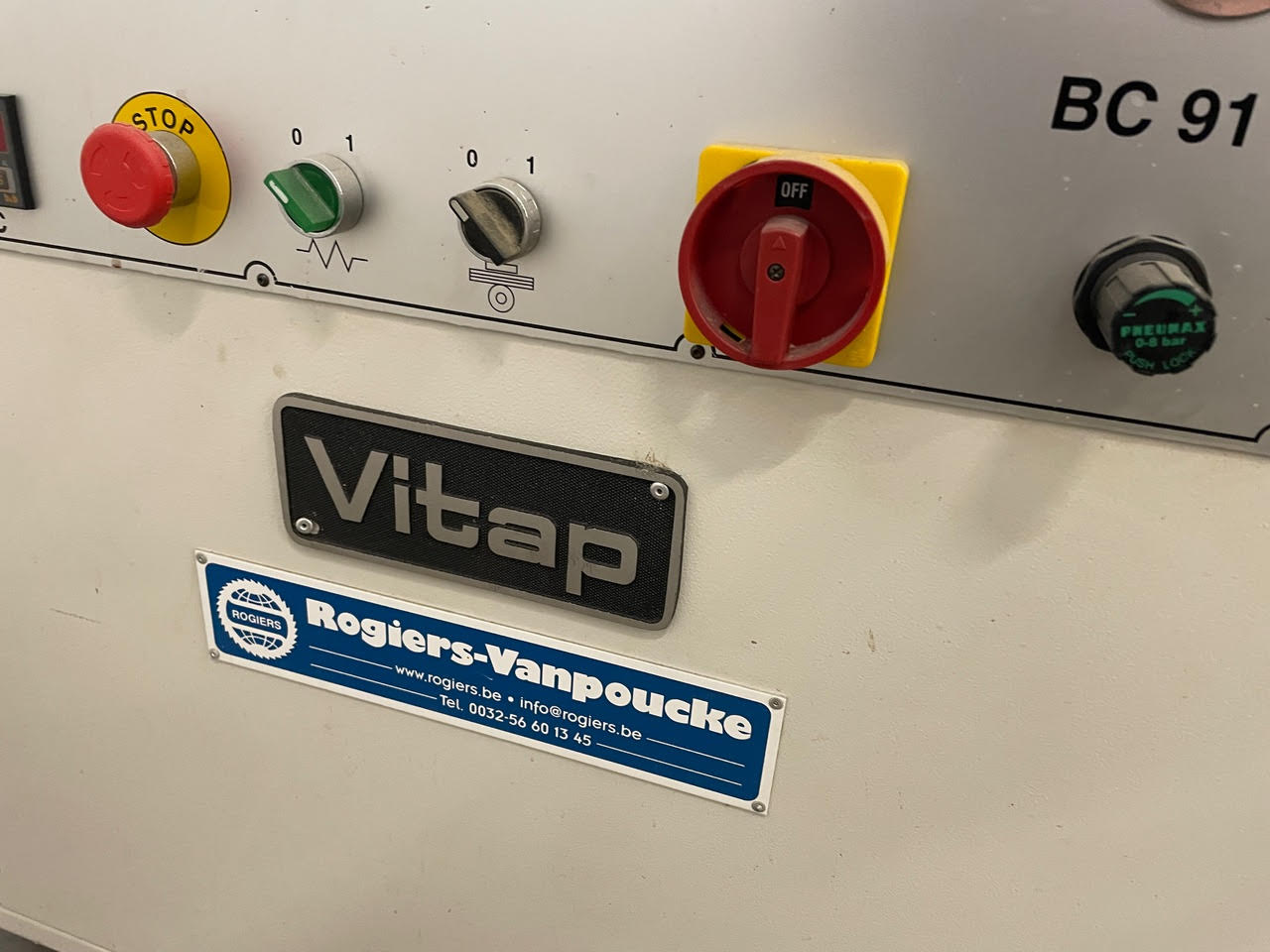 Used Vitap BC 91A I Contour Edgebander I 2004