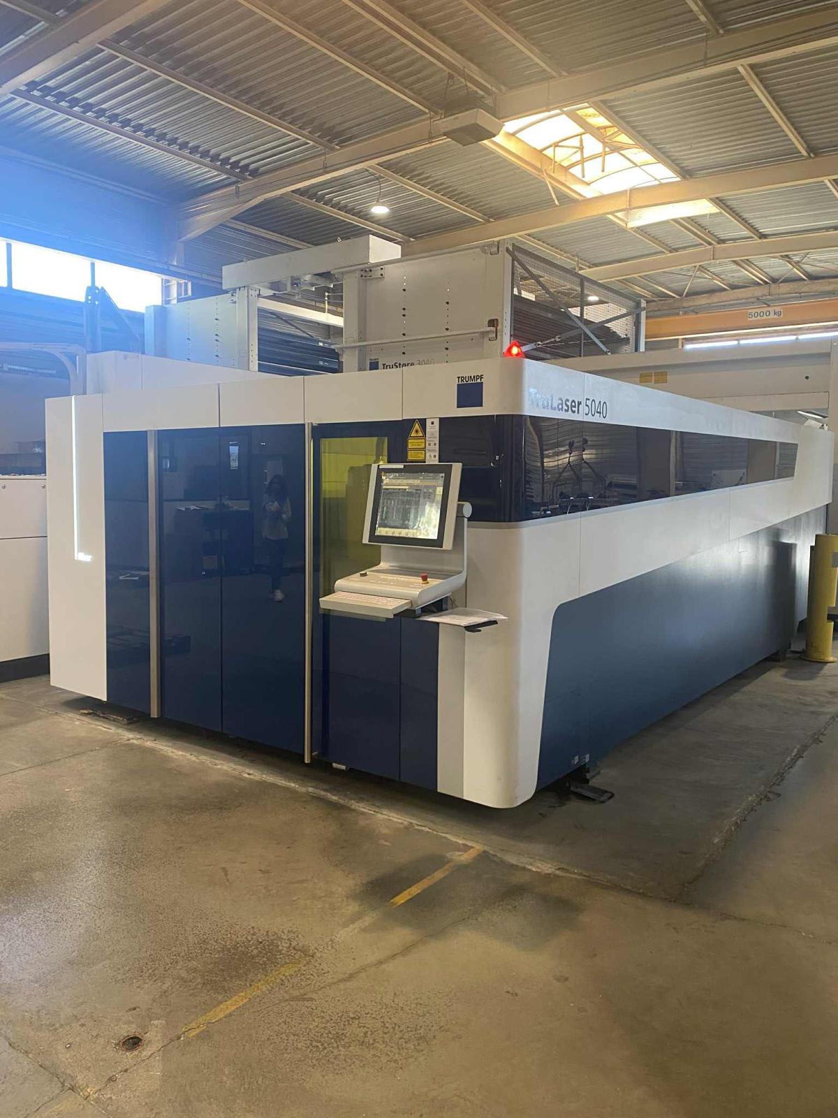 Used Trumpf TruLaser 5040 Fiber L69 I Laser Cutting I 2014