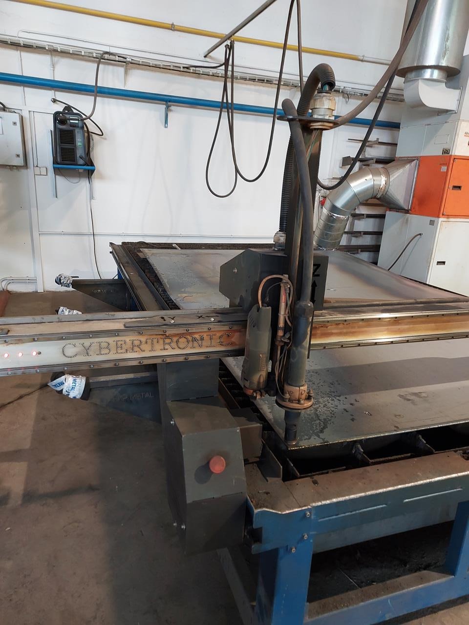 Used Cybertronic 2100x4000 I Plasma Cutting I 2020