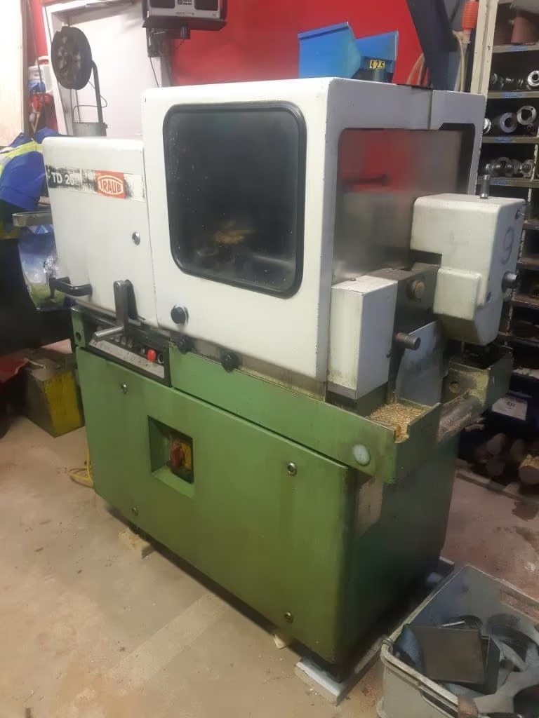 Used Traub TD 26/A 25 I CNC Lathe I Package X4 Machines